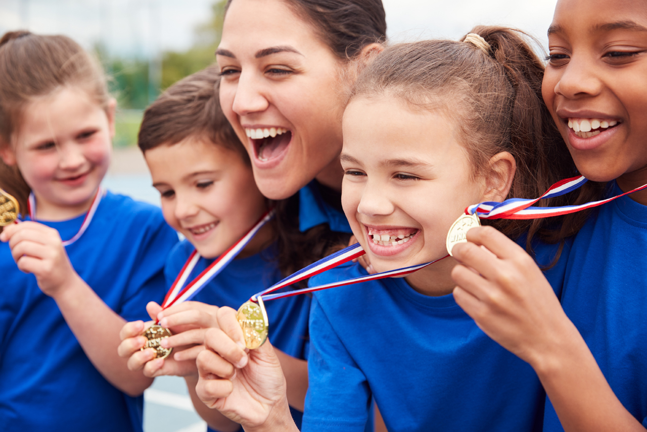 kids football party medals